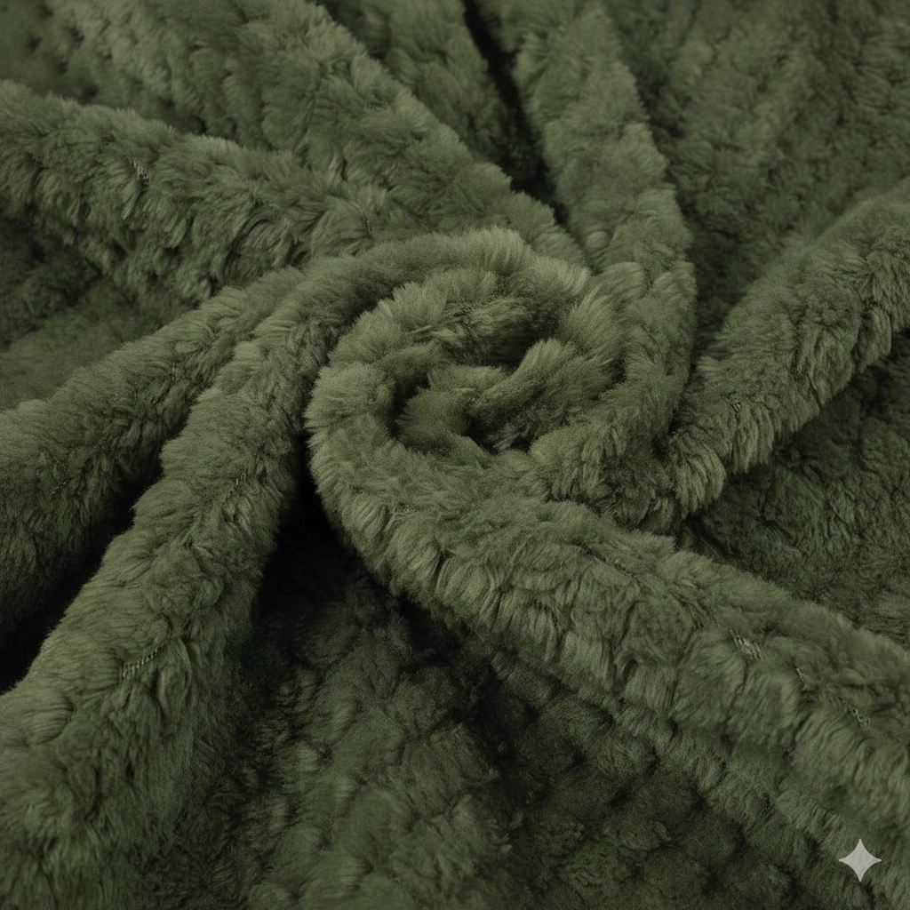 Manta Piña — textura tipo piña en color neutro